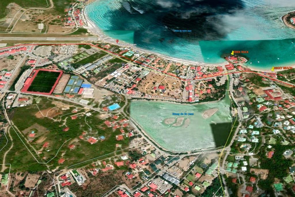 Central Palm St. Barthelemy Exterior foto