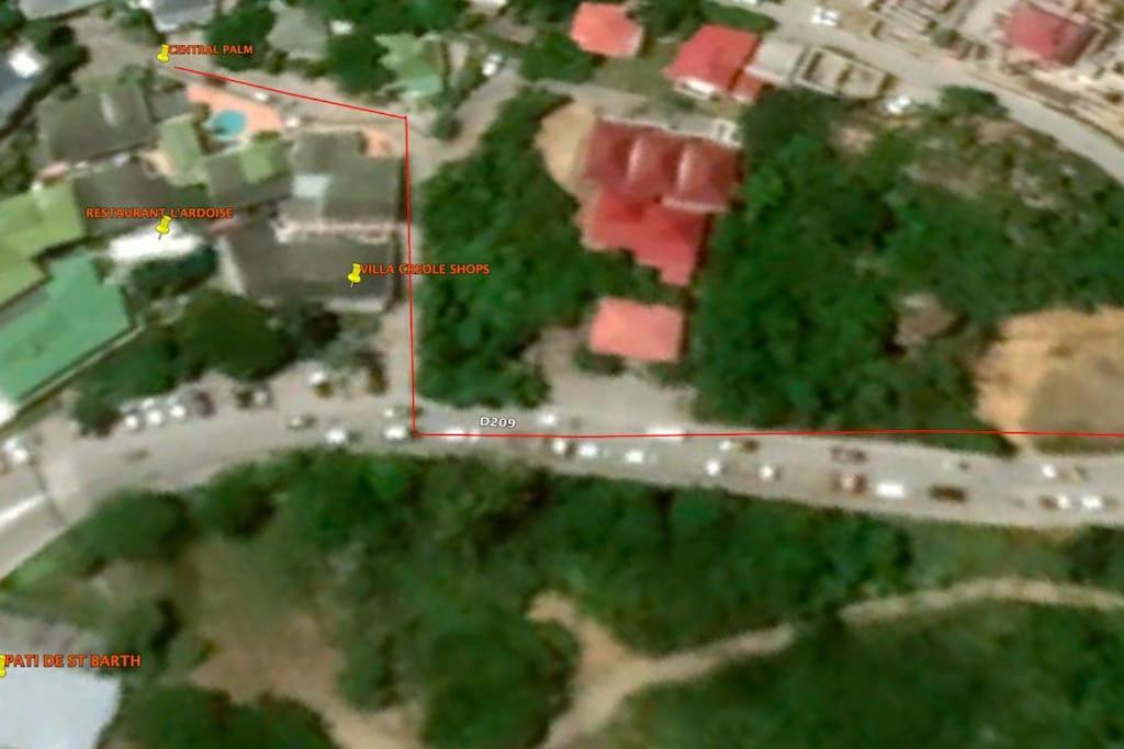 Central Palm St. Barthelemy Exterior foto